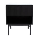 Naktinis staliukas SEQUENCE 45x40xH55cm, 3D juodas - Image 3
