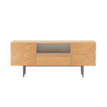 Spintelė NATE 180x40xH76cm, ąžuolas - Image 2