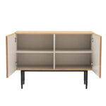 Spintelė NATE 106x40xH76cm, ąžuolas - Image 3