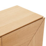 Spintelė NATE 106x40xH76cm, ąžuolas - Image 7