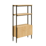 Lentyna NATE 65,5x32xH117cm, ąžuolas