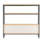 Lentyna NATE 125,5x32xH117cm, ąžuolas - Image 4