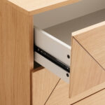 Spintelė NATE 75x40xH102cm, ąžuolas - Image 7