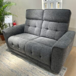 BOSCO 2 vietų sofa su elektriniu mechanizmu, pilka - Image 7