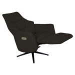 Kėdė DAYANA su elektriniu mechanizmu, ruda oda - Image 6