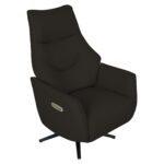 Kėdė DAYANA su elektriniu mechanizmu, ruda oda - Image 8