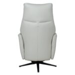 Atlenkiamas fotelis DAYANA su elektriniu mechanizmu, smėlio spalvos oda - Image 5