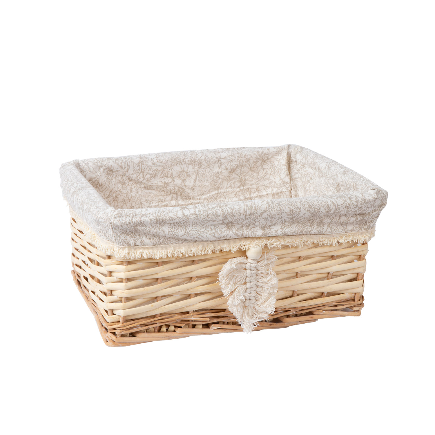 61016 Krepšelis WILLI TASSEL 34x25xH15cm - Image 1