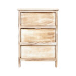 Komoda MIHKLI su 3 stalčiais, 40x29x58cm, natūrali - Image 5