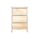 Komoda KASEKE su 3 daiktadėžėmis 40x29x58cm, natūrali - Image 4