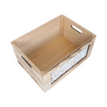Medinė dėžutė KASEKE 36x26x18cm, natūrali - Image 4