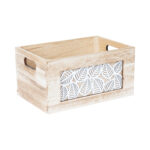 Medinė dėžutė KASEKE 31x21x16cm, natūrali