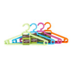 Skalbinių pakabos 10 vnt., plastikinės, mišrios