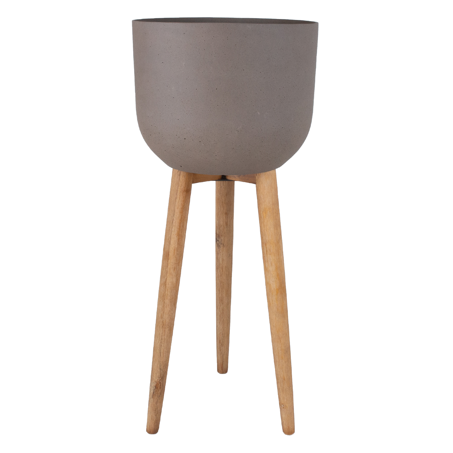 72415 Augalų laikiklis SANDSTONE D40xH97cm, rudos spalvos - Image 1