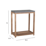 Lentyna SANDSTONE 65,5×34,5xH75cm - Image 3