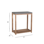 Lentyna SANDSTONE 57x28xH65cm - Image 3