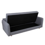 Sofa-lova VISBY 200x88xH93cm, pilka - Image 4