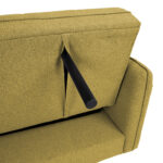 Sofa-lova VISBY 200x88xH93cm, geltona - Image 10