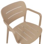 Kėdė MANGO iš smėlio spalvos plastiko - Image 5