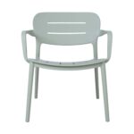 Kėdė MANGO 64x66xH75,5cm, žalsvai pilkas plastikas - Image 2