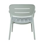 Kėdė MANGO 64x66xH75,5cm, žalsvai pilkas plastikas - Image 4