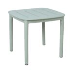 Laud MANGO 45x45xH40cm, žalsvai pilkas plastikas