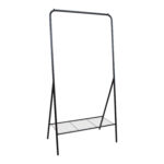 Drabužių organizatorius FERGAL 85x48xH169cm, juodas