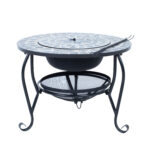 Ugniakuras MOSAIC 60x60xH45cm, pilkas - Image 3