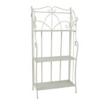 Lentyna SANDY 60x32xH125cm, antikvarinės baltos spalvos