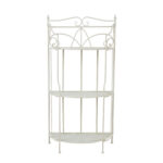 Lentyna SANDY 58x28xH114cm, antikvarinės baltos spalvos - Image 2