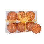 Kalėdinis rutulys GLITTER ROSE GOLD, D10cm - Image 2