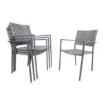 Kėdė CHEMNITZ pilka - Image 7