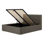 Lova LEENA 160x200 cm, tamsiai smėlio spalvos - Image 3