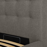 Lova LEENA 160x200 cm, tamsiai smėlio spalvos - Image 5