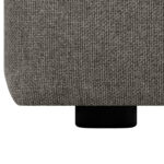 Kontinentinė lova LEENA 160x200 cm, su čiužiniu, tamsiai smėlio spalvos - Image 6