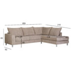 Kampinė sofa LEILA RC - Image 7
