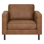 Fotelis LUCAS rudas - Image 2