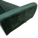 Sofa-lova FALUN 214x83xH82cm, žalias aksomas - Image 4