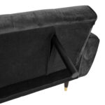 Sofa-lova FALUN 214x83xH82cm, pilkas aksomas - Image 10