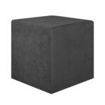 Pufas LYN tamsiai pilkas