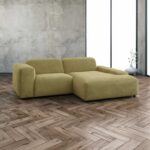 Kampinė sofa LEHTE, dešinysis kampas, žalia - Image 9