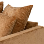 Kampinė sofa LARTES kairysis kampas, ruda - Image 6