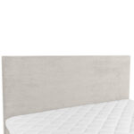 Kontinentinė lova LAARA 120x200 cm, smėlio spalvos - Image 6