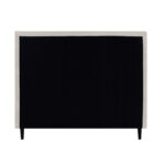 Kontinentinė lova LAARA 140x200 cm, smėlio spalvos - Image 4