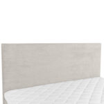 Kontinentinė lova LAARA 140x200 cm, smėlio spalvos - Image 6