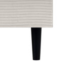 Kontinentinė lova LAARA 140x200 cm, smėlio spalvos - Image 8