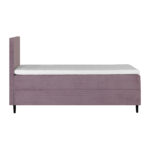 Kontinentinė lova LAARA 90x200 cm, rožinė - Image 3