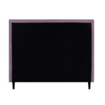 Kontinentinė lova LAARA 140x200 cm, rožinė - Image 4