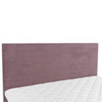 Kontinentinė lova LAARA 140x200 cm, rožinė - Image 6