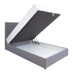 Lova LEIKO 140x200 cm, pilka - Image 2